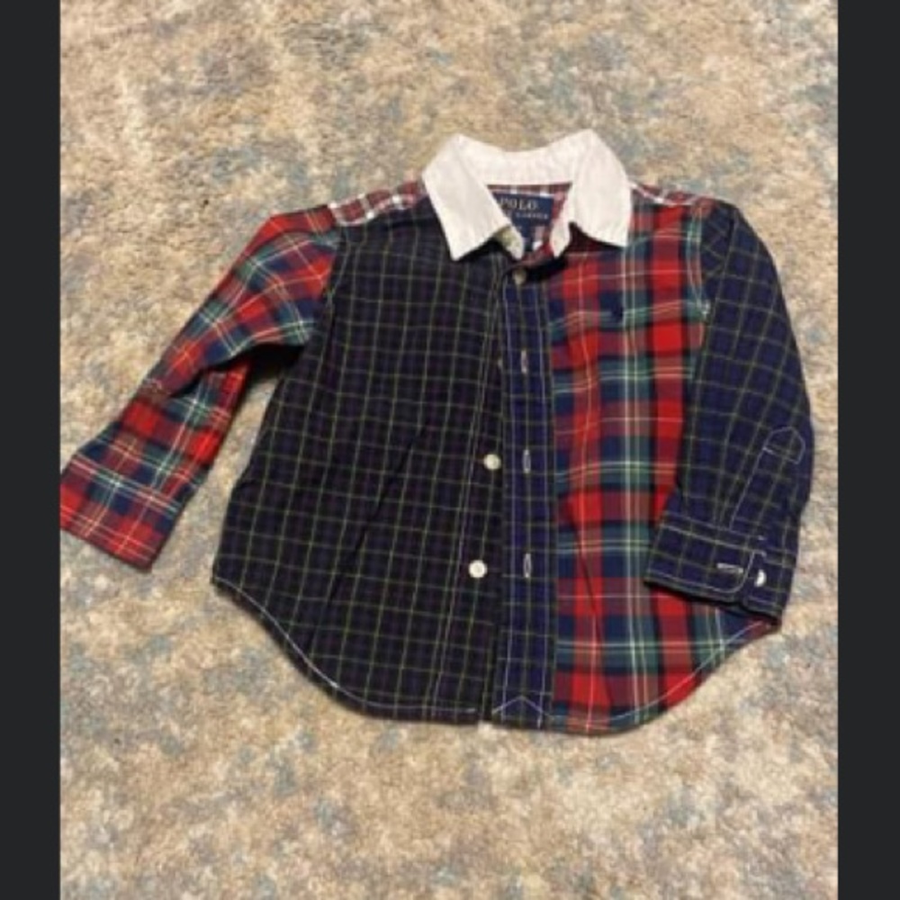 Polo Ralph Lauren button up. 12M